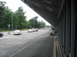 Zagreb Lufthavn foran terminalen