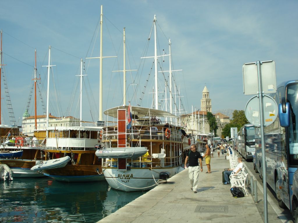 Krydstogstskibe i Split