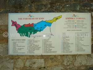 Kort fortet i Knin