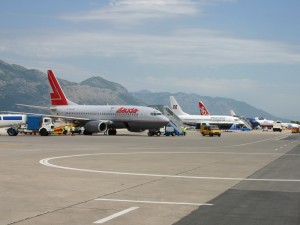 Fly parkeret i Dubrovnik