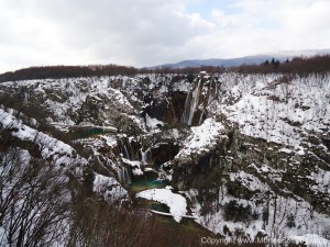 vandfald i Plitvice